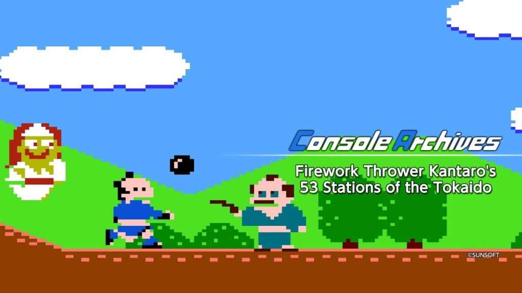 Game Console Archives hành động ném pháo hoa Firework Thrower Kantaro’s 53 Stations of the Tokaido ra mắt năm sau