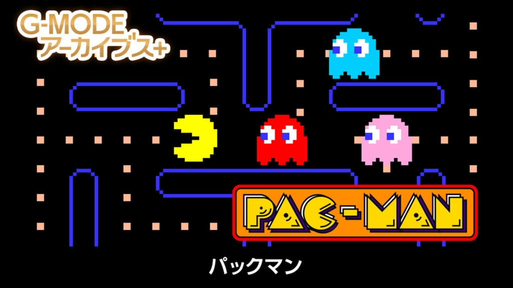 G-MODE Archives+ PAC-MAN tái hiện niềm vui Pac-man nguyên bản trên Nintendo Switch và PC
